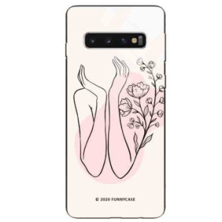 ETUI BLACK CASE GLASS NA TELEFON SAMSUNG GALAXY S10...