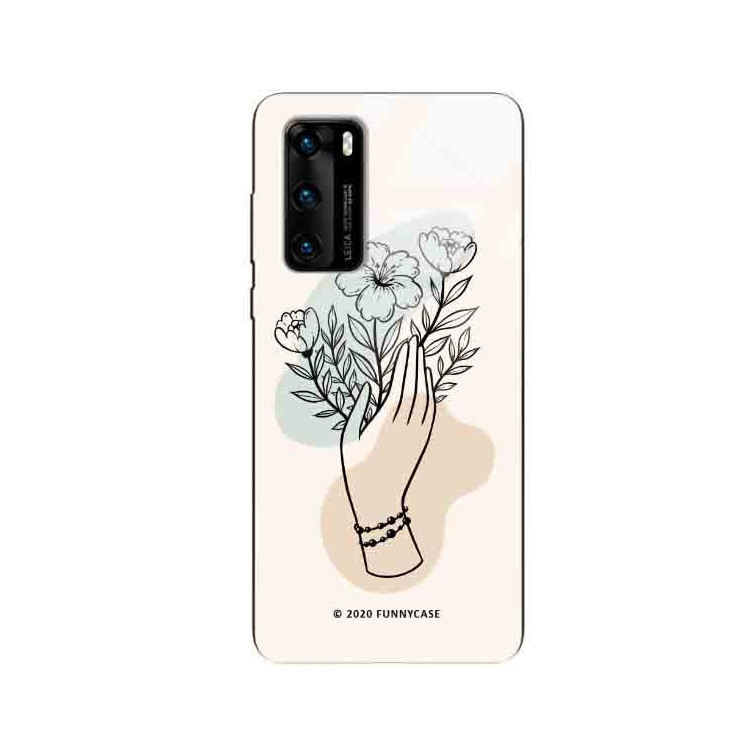 Etui Huawei P40,ST_AB Wzór-FunnyCase