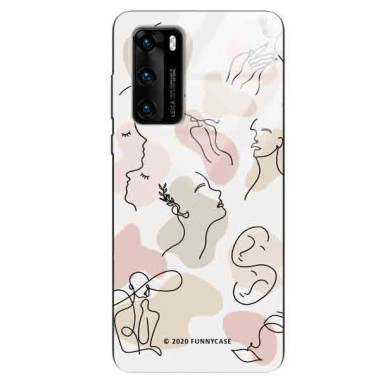 Etui Huawei P40,ST_AB Wzór-FunnyCase