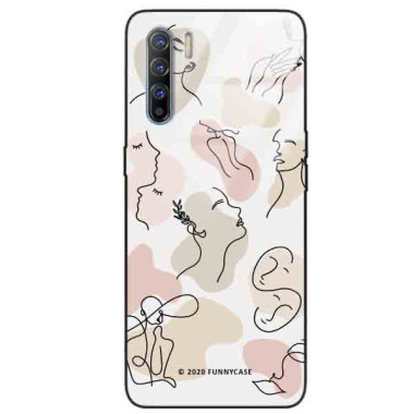 Etui Oppo A91 / Reno 3,ST_AB Wzór-FunnyCase