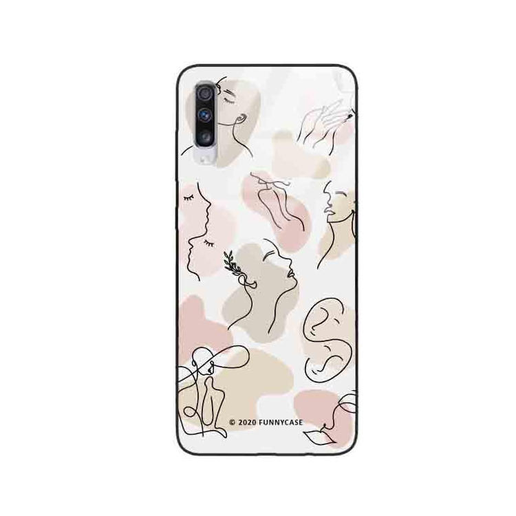 Etui Samsung Galaxy A70,ST_AB Wzór-FunnyCase