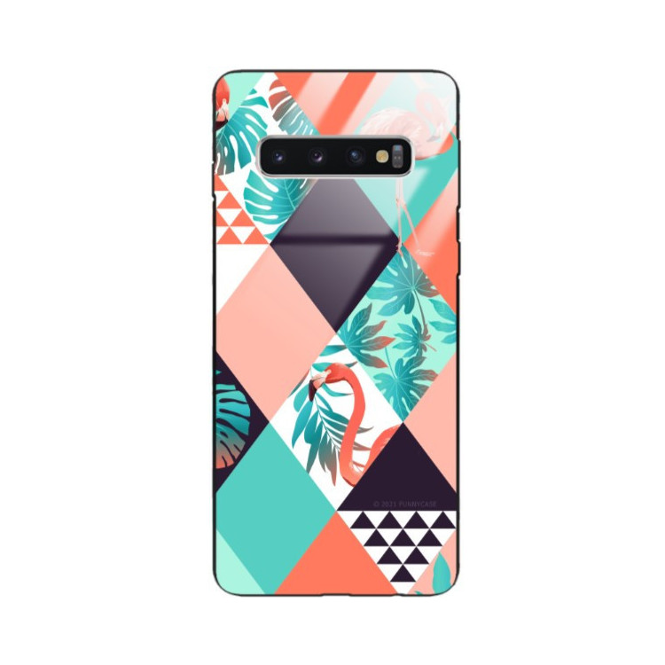 ETUI BLACK CASE GLASS NA TELEFON SAMSUNG GALAXY S10 ST_TRPA-2021-1-106