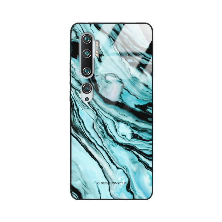 ETUI BLACK CASE GLASS NA TELEFON XIAOMI MI NOTE 10 ST_MARM-2021-3-104