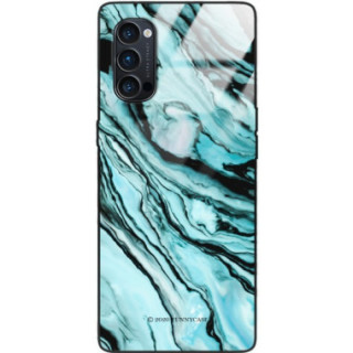 ETUI BLACK CASE GLASS NA TELEFON OPPO RENO 4 PRO ST_MARM-2021-3-104