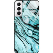 ETUI BLACK CASE GLASS NA TELEFON SAMSUNG GALAXY S21 PLUS / S30 PLUS ST_MARM-2021-3-104