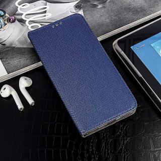 ETUI MAGNETYCZNE NA TELEFON HUAWEI P20 LITE GRANATOWY