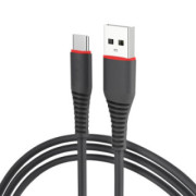 KABEL USB TYP C [szybkie ładowanie]QUICK CHARGE CZARNY
