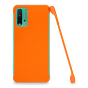 ETUI COBY SMOOTH NA TELEFON  XIAOMI REDMI NOTE 9 4G POMARAŃCZOWY