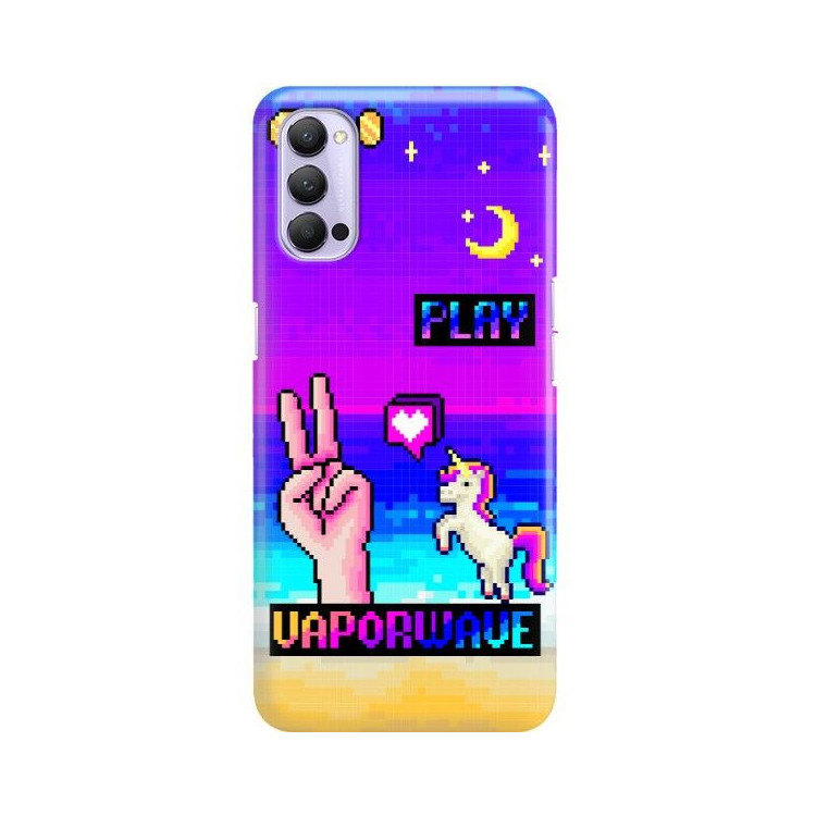 Etui Oppo Reno 4,ST_VP Wzór-FunnyCase