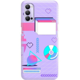 Etui Oppo Reno 4,ST_VP Wzór-FunnyCase