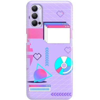 Etui Oppo Reno 4,ST_VP Wzór-FunnyCase