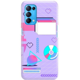 Etui Oppo Reno 5 / Reno 5 5G / Reno 5K,ST_VP Wzór-FunnyCase