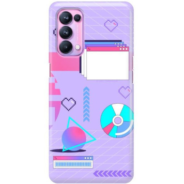 Etui Oppo Reno 5 Pro 5G,ST_VP Wzór-FunnyCase