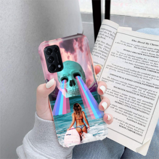 Etui Oppo Reno 5K,ST_CR Wzór-FunnyCase