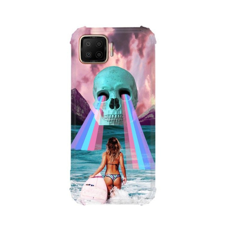 Etui Oppo F17 / A73,ST_CR Wzór-FunnyCase