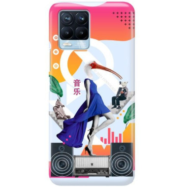 Etui Realme 8 / 8 Pro,ST_MA Wzór-FunnyCase