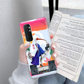 Etui Xiaomi Mi Note 10 Lite,ST_MA Wzór-FunnyCase