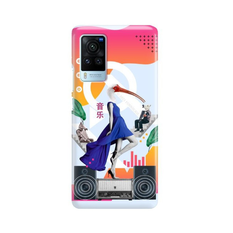 Etui Vivo X60 Pro,ST_MA Wzór-FunnyCase