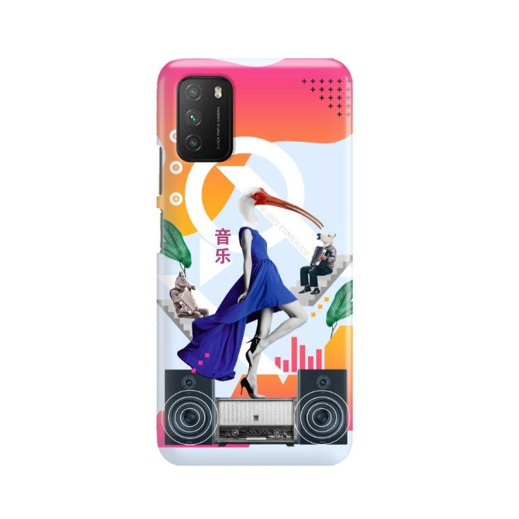 Etui Xiaomi Poco M3,ST_MA Wzór-FunnyCase