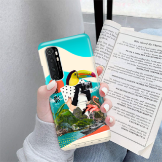 Etui Xiaomi Mi Note 10 Lite,ST_MA Wzór-FunnyCase