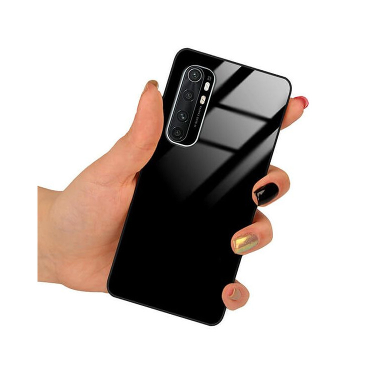 Etui Xiaomi Mi Note 10 Lite,Black Case-FunnyCase