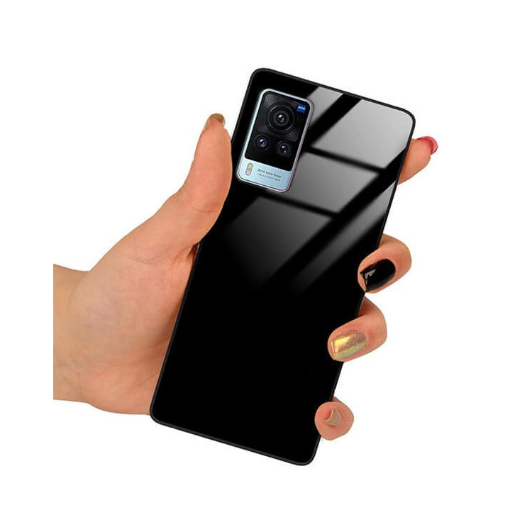 Etui Vivo X60 Pro,Black Case-FunnyCase