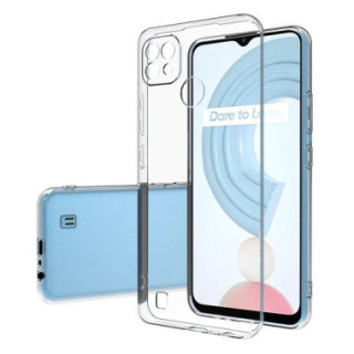 Etui Realme C21,Etui Clear 2mm-FunnyCase