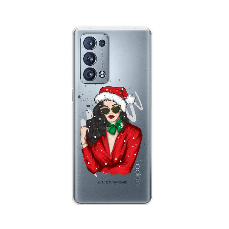 ETUI ŚWIĄTECZNE NA TELEFON OPPO RENO 6 PRO PLUS 5G ST_CHT-100