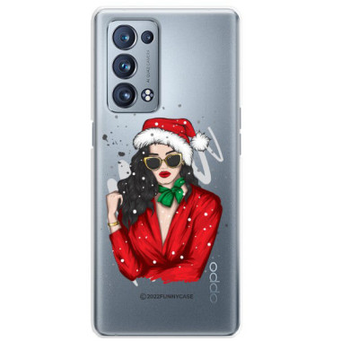 ETUI ŚWIĄTECZNE NA TELEFON OPPO RENO 6 PRO PLUS 5G ST_CHT-100