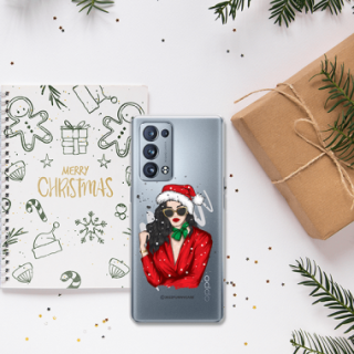 ETUI ŚWIĄTECZNE NA TELEFON OPPO RENO 6 PRO PLUS 5G ST_CHT-100