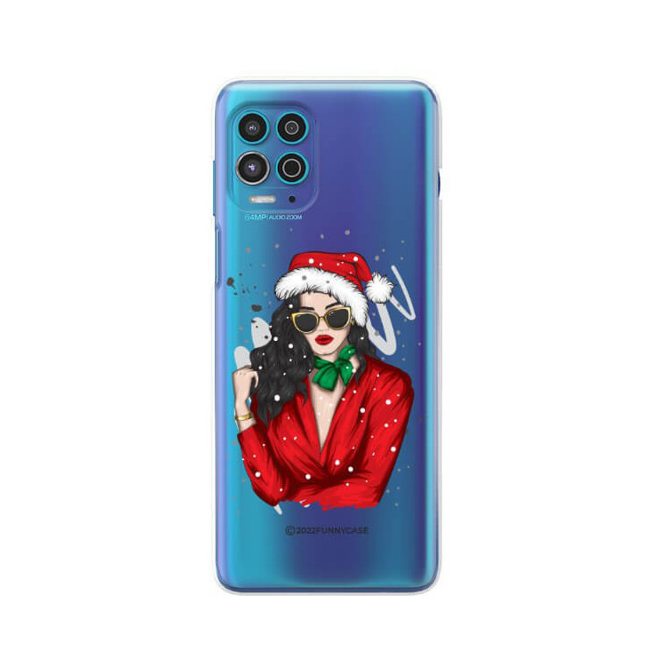 ETUI ŚWIĄTECZNE NA TELEFON MOTOROLA MOTO G100 / EDGE S ST_CHT-100