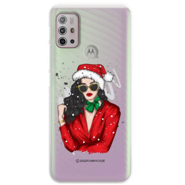 ETUI ŚWIĄTECZNE NA TELEFON MOTOROLA MOTO G10 / G30 / G10 POWER ST_CHT-100