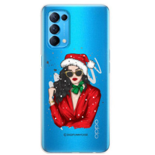 ETUI ŚWIĄTECZNE NA TELEFON OPPO RENO 5 / RENO 5 5G / RENO 5K ST_CHT-100
