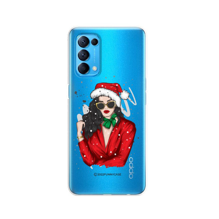ETUI ŚWIĄTECZNE NA TELEFON OPPO RENO 5 / RENO 5 5G / RENO 5K ST_CHT-100