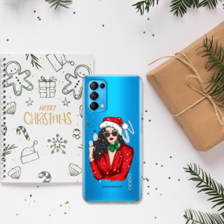 ETUI ŚWIĄTECZNE NA TELEFON OPPO RENO 5 / RENO 5 5G / RENO 5K ST_CHT-100