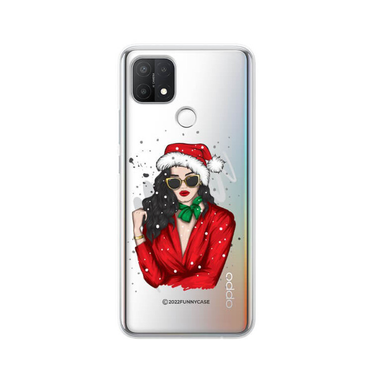 ETUI ŚWIĄTECZNE NA TELEFON OPPO A15 / A15S ST_CHT-100