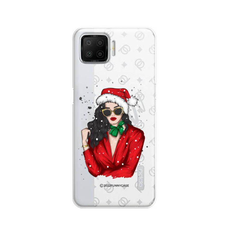 ETUI ŚWIĄTECZNE NA TELEFON OPPO F73 / A73 / F17 ST_CHT-100