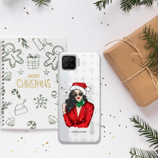 ETUI ŚWIĄTECZNE NA TELEFON OPPO F73 / A73 / F17 ST_CHT-100