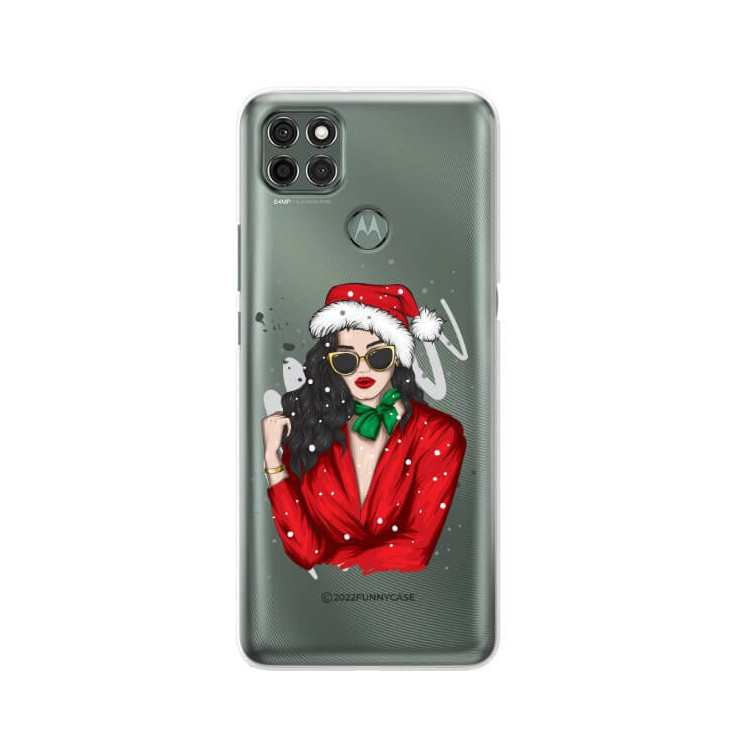 ETUI ŚWIĄTECZNE NA TELEFON MOTOROLA MOTO G9 POWER ST_CHT-100