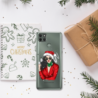 ETUI ŚWIĄTECZNE NA TELEFON MOTOROLA MOTO G9 POWER ST_CHT-100