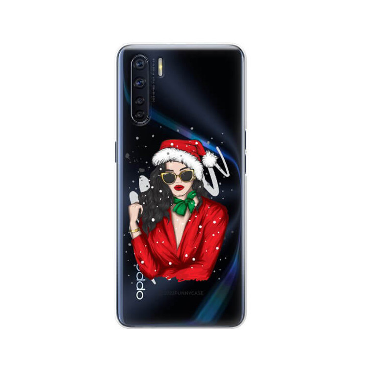 ETUI ŚWIĄTECZNE NA TELEFON OPPO A91 / RENO 3 ST_CHT-100
