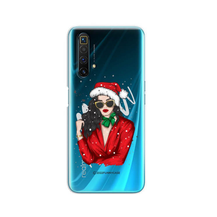 ETUI ŚWIĄTECZNE NA TELEFON REALME X50 / X3 SUPER ZOOM ST_CHT-100