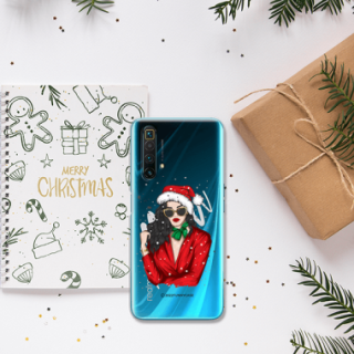 ETUI ŚWIĄTECZNE NA TELEFON REALME X50 / X3 SUPER ZOOM ST_CHT-100