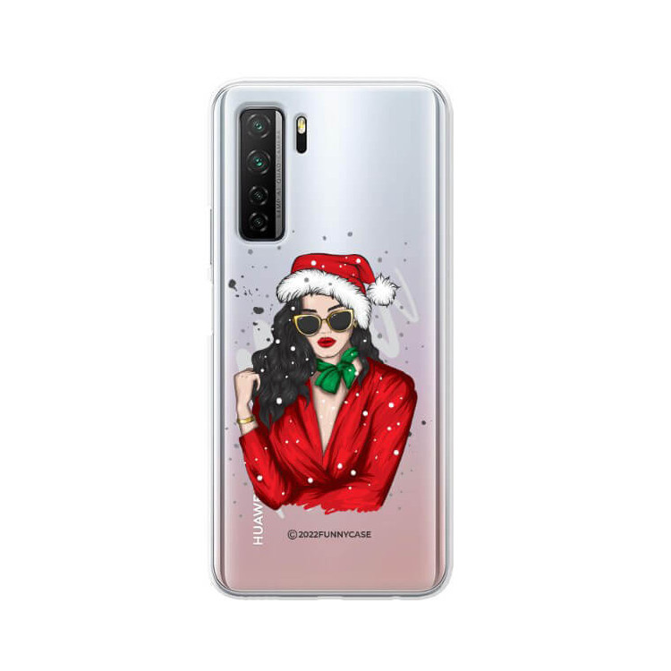 ETUI ŚWIĄTECZNE NA TELEFON HUAWEI P40 LITE 5G / NOVA 7 SE ST_CHT-100