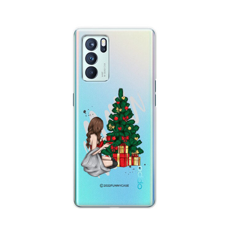 ETUI ŚWIĄTECZNE NA TELEFON OPPO RENO 6 PRO 5G ST_CHT-101