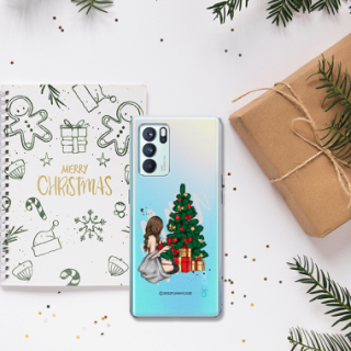 ETUI ŚWIĄTECZNE NA TELEFON OPPO RENO 6 PRO 5G ST_CHT-101
