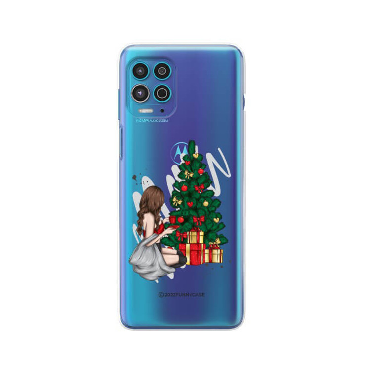 ETUI ŚWIĄTECZNE NA TELEFON MOTOROLA MOTO G100 / EDGE S ST_CHT-101