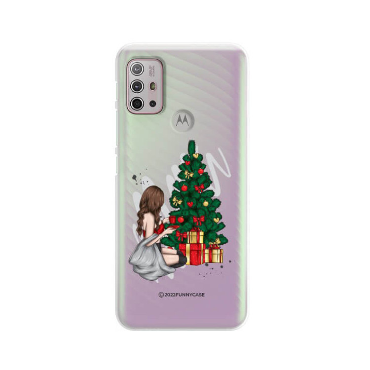 ETUI ŚWIĄTECZNE NA TELEFON MOTOROLA MOTO G10 / G30 / G10 POWER ST_CHT-101