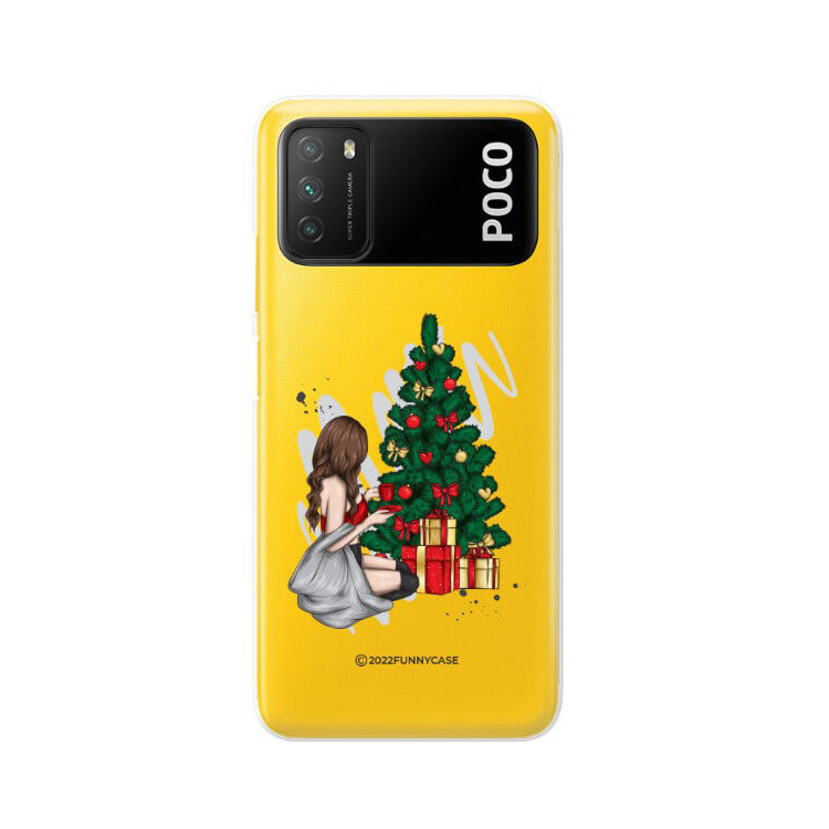 ETUI ŚWIĄTECZNE NA TELEFON XIAOMI POCO M3 / REDMI 9T / 9 POWER NOTE 9 ST_CHT-101