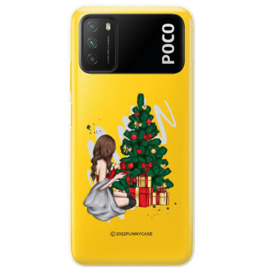 ETUI ŚWIĄTECZNE NA TELEFON XIAOMI POCO M3 / REDMI 9T / 9 POWER NOTE 9 ST_CHT-101